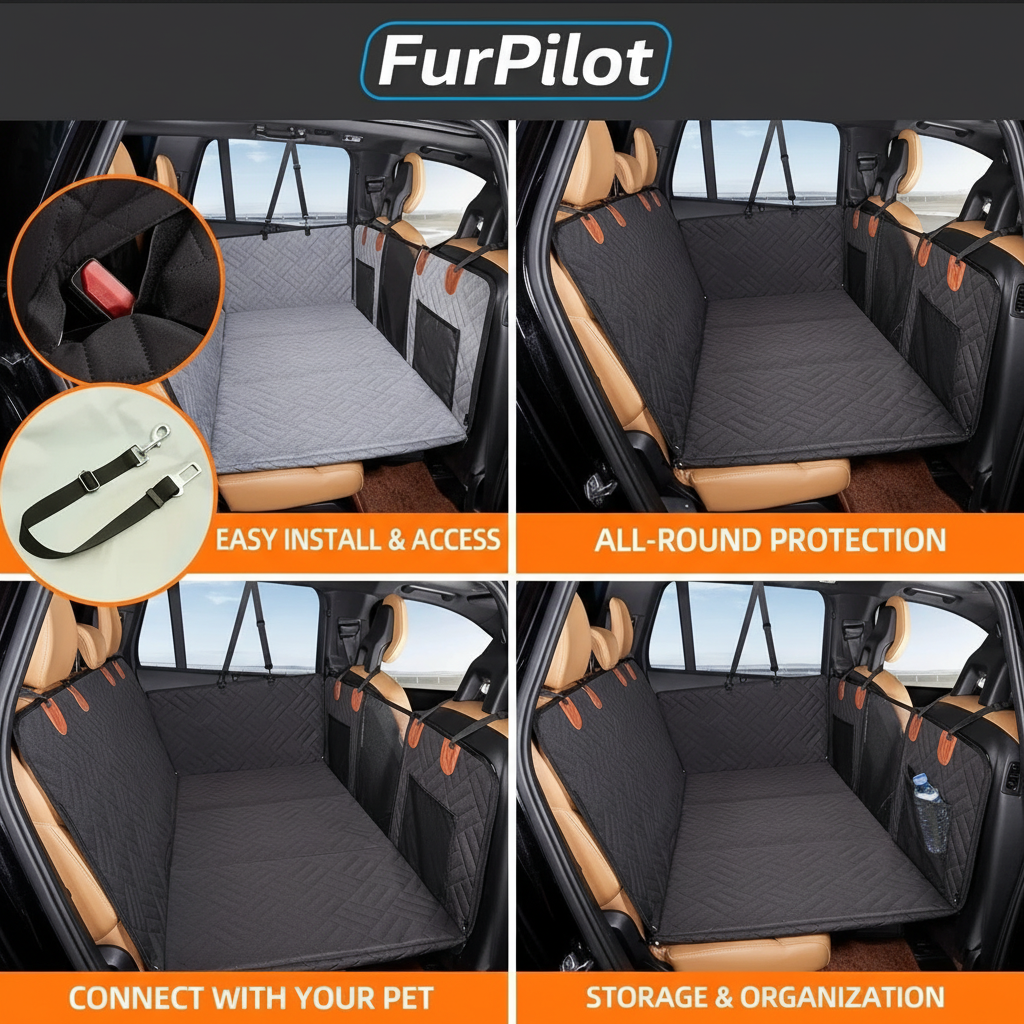 Premium Pet Car Seat Cover™